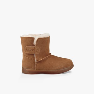 Ugg Keelan Kids Boots Brown (7651QOZDR)